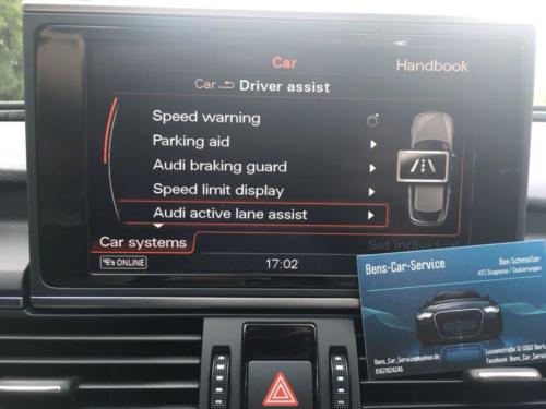 Audi A6 4G MMI Active Lane Assist