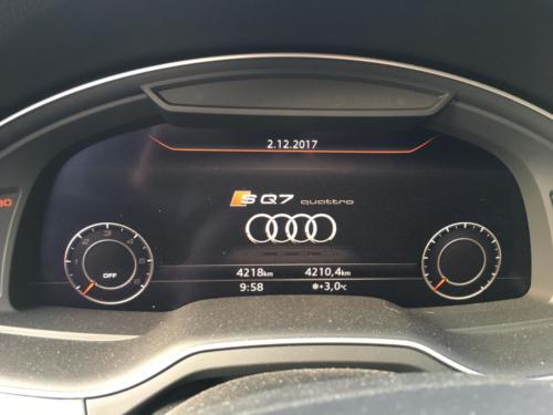 Audi SQ7 virtual cockpit
